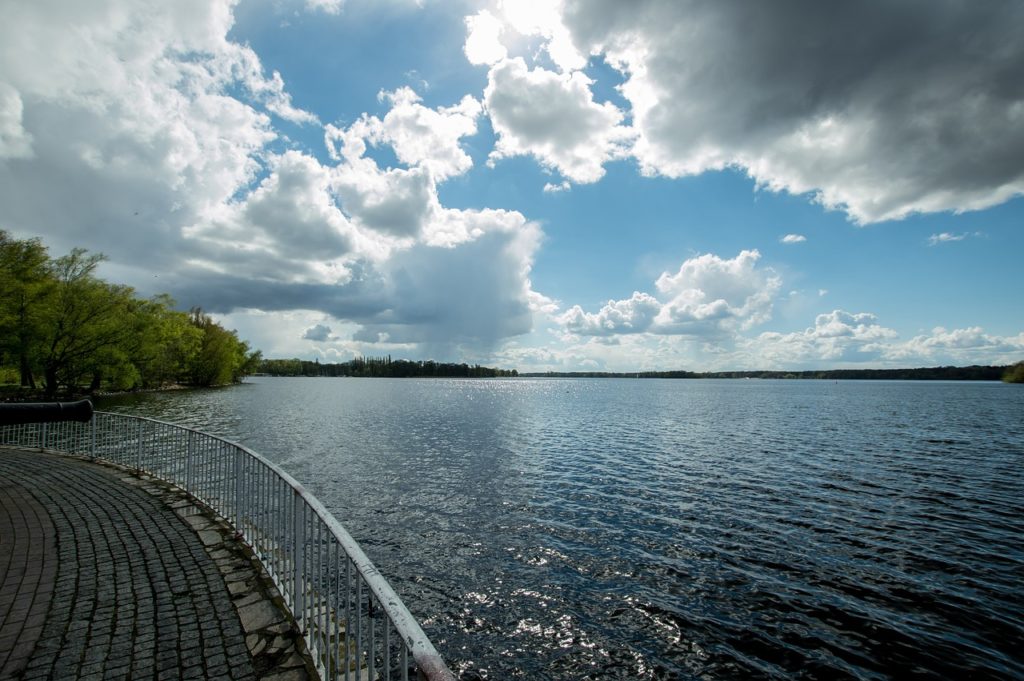 water, lake, nature